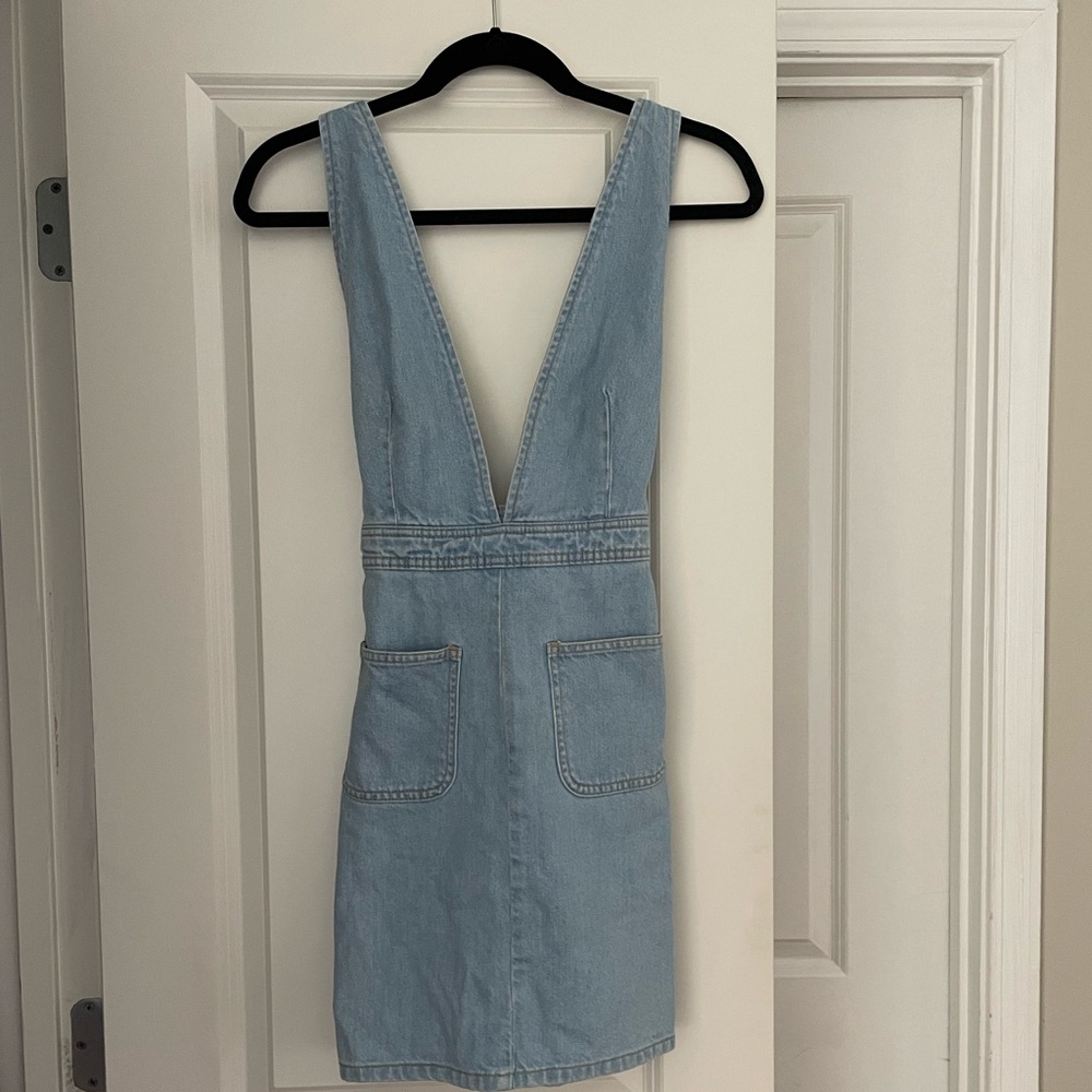 Urban Outfitters Overalls Jean Dress